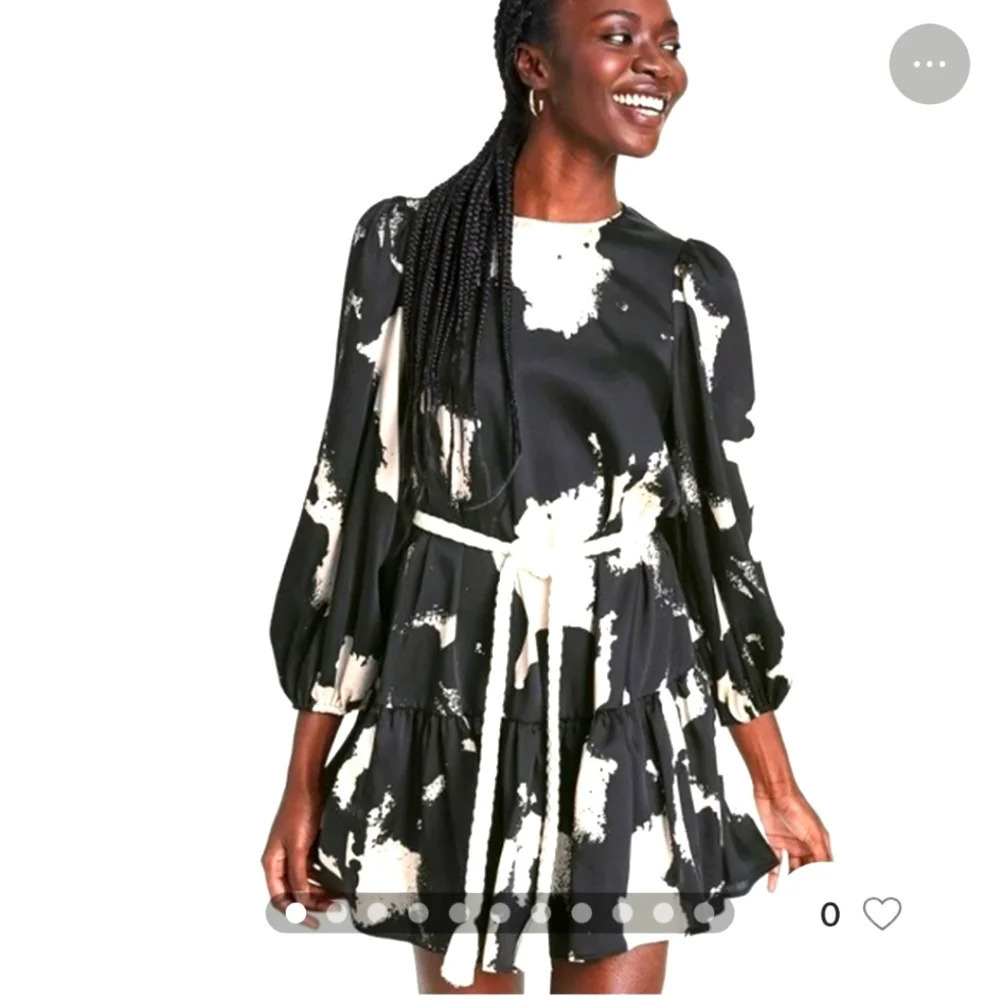 Alexis puff sleeve dress XXS